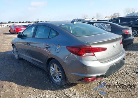 2020 Hyundai Elantra Sel from USA, damaged, VIN 5NPD84LF7LH509706
